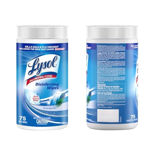 Lysol Thick Strong Disinfecting Wipes, 6 X 75 ct — view 8