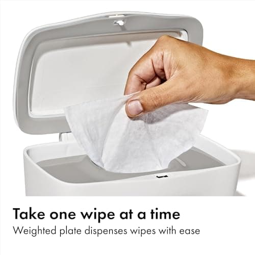 OXO Tot Perfect Pull Wipes Dispenser, Gray — view 2