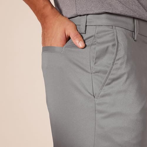 Amazon Essentials Men's Classic-Fit Moisture-Wicking Stretch Golf Pants with Active Waistband (Available in Big & Tall), Gray, 38W x 32L — view 4