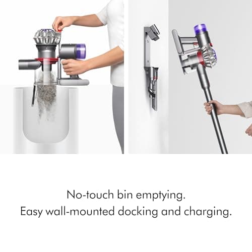 Dyson V8 Plus Cordless Vacuum, Cleans Hard Floors and Carpets, Detangles, Converts to Handheld, 115AW, 2 Power Modes, Up to 40 Minutes¹ — view 7