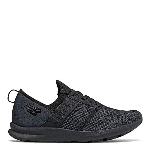 New Balance Women's FuelCore Nergize V1 Sneaker, Black/Magnet, 5 — view 3
