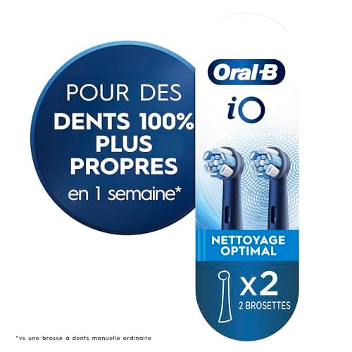 Oral-B iO Genuine Ultimate Clean Replacement Brush Heads, Black, 2ct Refills, 6 Month Supply, Compatible Exclusively with Oral-B iO Electric Toothbrushes, Not Compatible with any Other Series Including: Pro, Vitality, Smart, or Genius — view 12