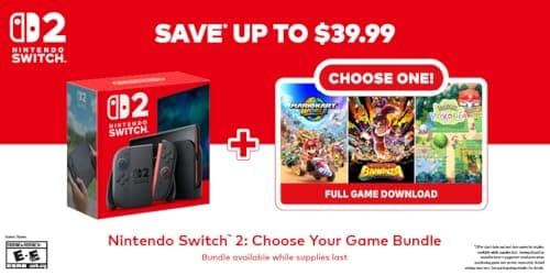 Nintendo Switch™ 2: Choose Your Game Bundle (CAN Version)