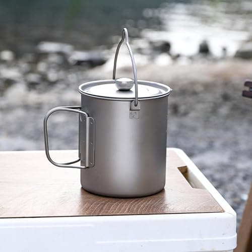 QINKYH Functional Metal French Presses Coffee Maker Portable 3 Layer Filter Systems For Outdoors Camping And Travels — view 5