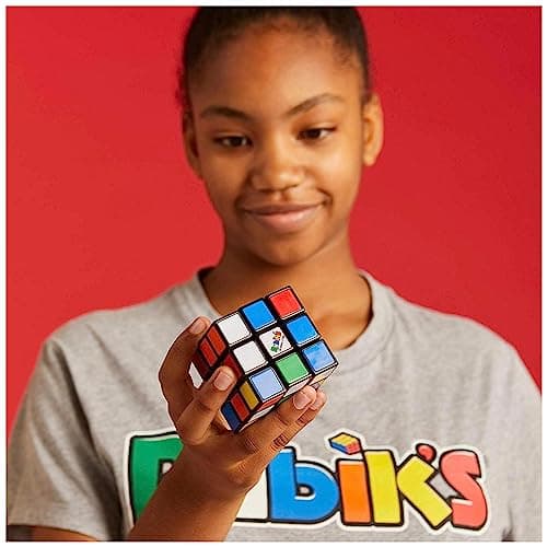 Rubik's Cube, The Original 3x3 Cube 3D Puzzle Fidget Cube Stress Relief Fidget Toy Brain Teasers Travel Games, for Adults and Kids Ages 8 and up, Packaging May Vary — view 4
