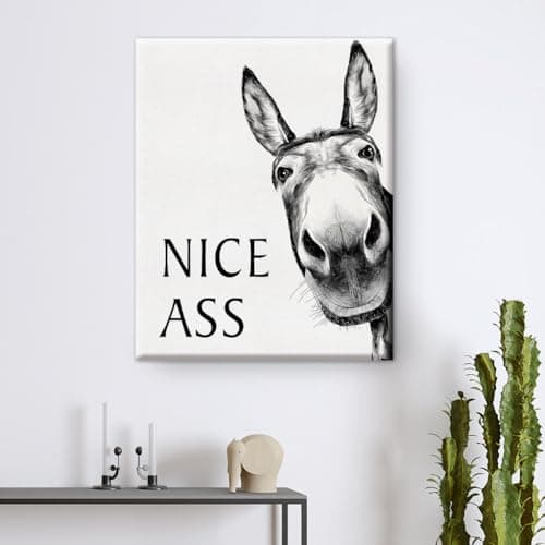 Bathroom Wall Art Vintage Funny Wall Art for Home Decor Bathroom 8x10 Inches — view 4