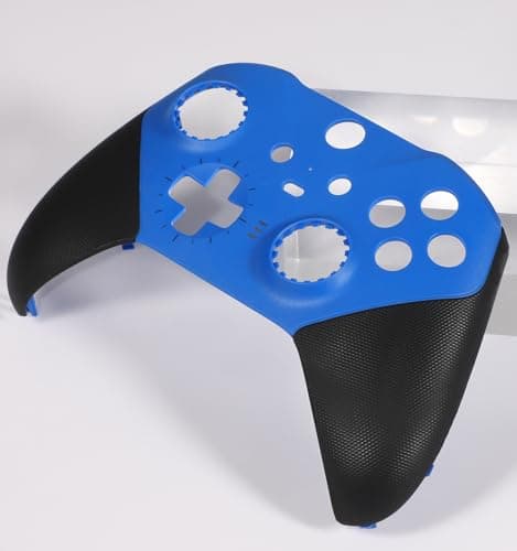 Csvrzuwo Faceplate Shell Compatible with Xbox Elite 2 Controller, Xbox Elite Series 2 Controller DIY Replacement Precision Front Housing Cover Repair Accessories Blue — view 3