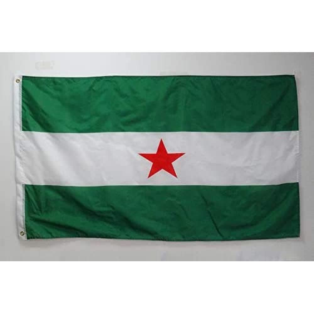 AZ FLAG - Bandera Extremadura - 90x60 cm - Bandera Extremeña 100% Poliéster Con Ojales de Metal integrados - 50g - Colores Vivos Y Resistente A La Decoloración — view 31
