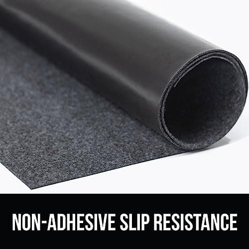 GORILLA GRIP LeakGuard Non-Adhesive Under Sink Mat for Kitchen Cabinet, Waterproof Quick Dry Shelf Liner, Durable Absorbent Felt Mats for Bathroom Sinks, Cabinets, Dresser, Easy to Trim 24x30 Charcoal — view 3