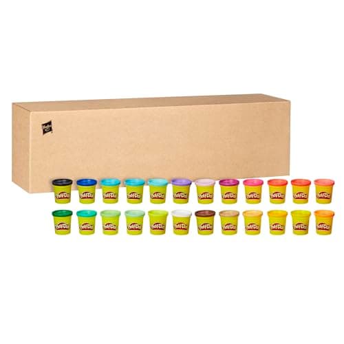 Play-Doh 24-Pack of Modeling Compound for Kids Toys for 2 Year Old and Up, 3-Ounce Cans, Great for Arts and Crafts, Party Favors — view 10