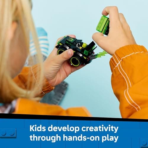 LEGO City Rides – Gaming Race Car Building Toy for Kids - Pretend Play Set for Boys & Girls, Ages 5+ - Toy Car W/Racecar Driver Minifigure - Gift Idea for Birthdays - 60484 — view 3