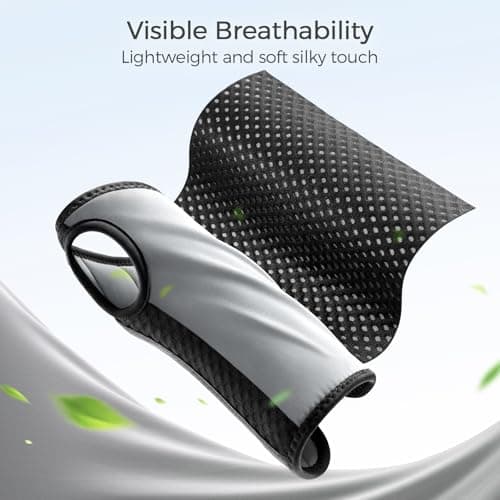 FREETOO Carpal Tunnel Wrist Brace Pro, Single-Pull Wrist Support for Sleeping with S Shape Splint, Lightweight Hand Brace for Women Men, Tendonitis, Arthritis Pain Relief, Black/Light Gray(Right,S/M) — view 3