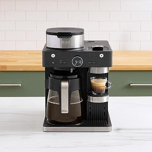 Ninja Espresso & Coffee Maker, Nespresso Capsule Compatible, Black, CFN601 — view 11