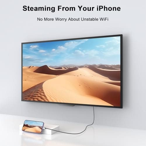 [Apple MFi Certified] Apple Lightning to HDMI Cable Adapter 6FT