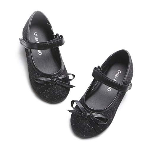Otter MOMO Toddler/Little Girls Mary Jane Ballerina Flats Size 10 Shoes Slip-on School Party Dress Shoes
