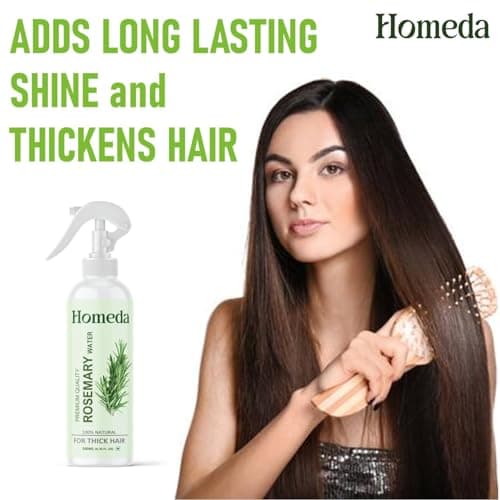 Rosemary Water for Hair Growth Spray (200ml) Romarin Eau Cheveux Hair Mist — view 2