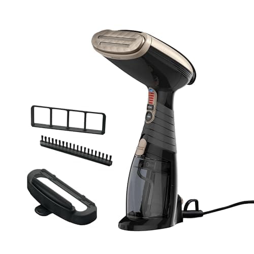 Conair Handheld Garment Steamer for Clothes, Turbo ExtremeSteam 1875W, Portable Handheld Design, Strong Penetrating Steam - Amazon Exclusive in Black