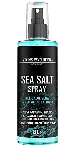 Viking Revolution - Sea Salt Spray Hair Men - 240ml - Texturizing Spray with Kelp, Aloe Vera & Red Algae Extract - Hairspray to Add Volume & Texture - Beach Hair Spray - Gifts For Men — view 6