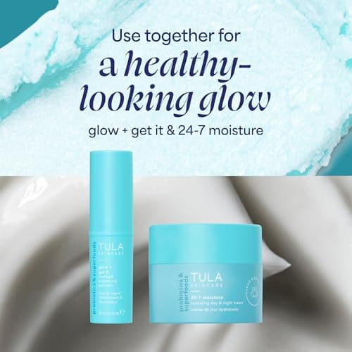 TULA Skin Care Eye Balm Glow & Get It - Dark Circle Treatment, Instantly Hydrate and Brighten Undereye Area, Portable and Perfect to Use On-the-go, 0.35 oz. — view 5