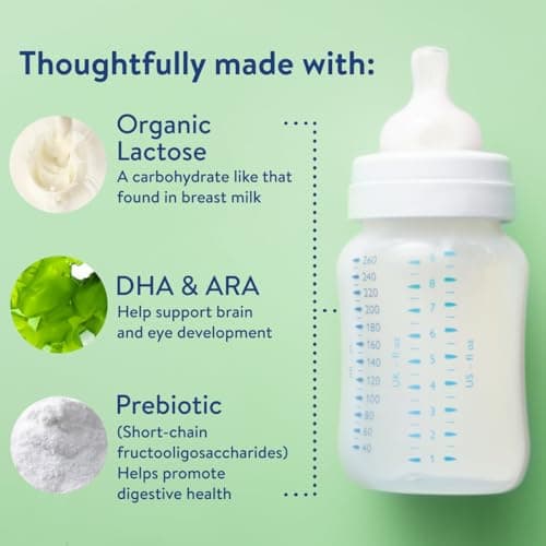 Similac Organic Infant Formula, Easy to Digest, USDA-Certified Organic, Ready to Feed, 32-fl-oz Bottle, Pack of 6 — view 5