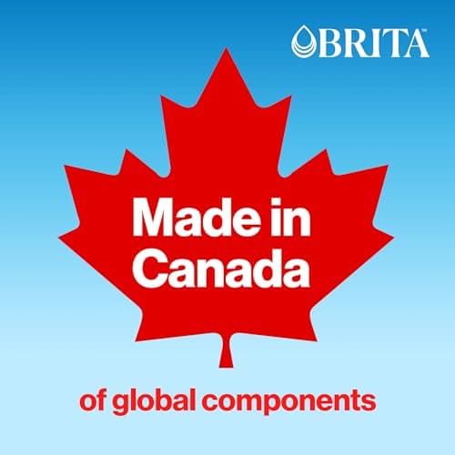 Brita Standard Replacement Filter, Reduces Contaminants while keeping healthy minerals, Certified by WQA to reduce Chlorine for improved taste, Made without BPA, Replace after 151 litres, 5 Count — view 8