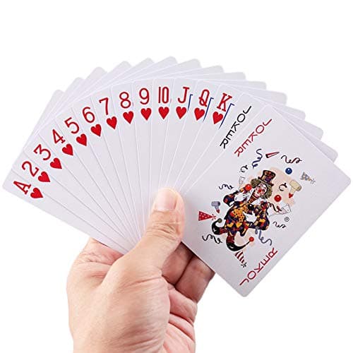 LotFancy Playing Cards, 12 Pack, Decks of Cards Bulk, Poker Size, Standard Index, for Blackjack, Euchre, Canasta Card Game, 6 Blue and 6 Red, Casino Grade Poker Cards — view 6