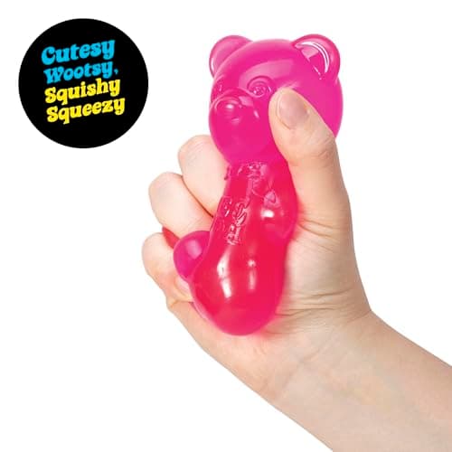 Schylling NeeDoh Gummy Bear - Sensory Fidget Toy with Jelly-Like Filling - 3.5" Tall - Colors May Vary (Pack of 1) — view 2