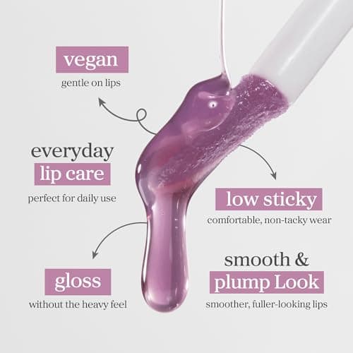 NOONI Korean Lip Oil - Appleblacktea - Plumping & Hydrating Tinted Gloss — view 8