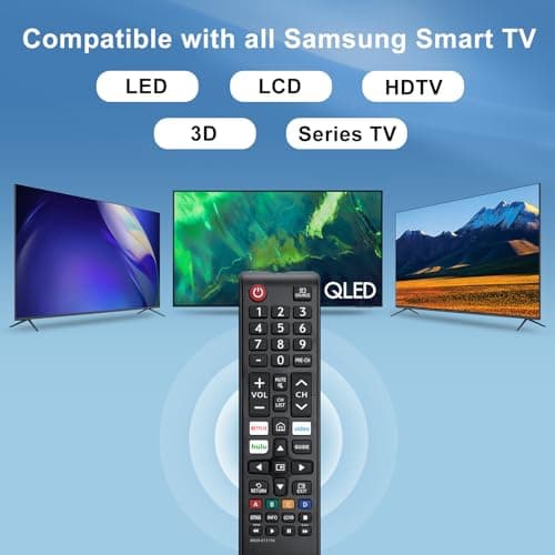 【Pack of 2】 New Universal Remote for All Samsung TV Remote, Replacement Compatible for All Samsung Smart TV, LED, LCD, HDTV, 3D, Series TV — view 2