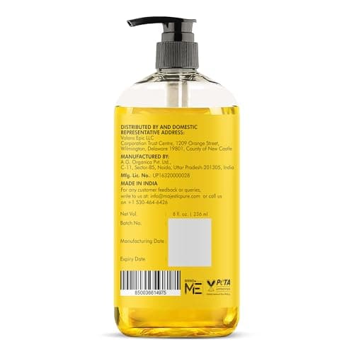 Majestic Pure Vitamin E Oil - 100% Pure & Natural, 20,000 IU | Premium Grade, Cold-Pressed and Tocopherol to Repair Dry, Damaged Skin| Moisturizing Skin, Hair and Scalp 8 Fl Oz — view 8
