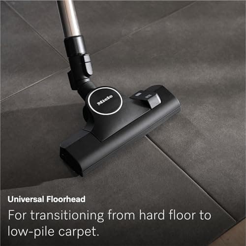 NEW Miele Guard M1 Cat & Dog Bagged Canister Vacuum for Pet Owners with Odor-Reducing Active AirClean Filter, TurboTeQ Floorhead, and AllTeQ Universal Floorhead, in Obsidian Black/Space Grey — view 4