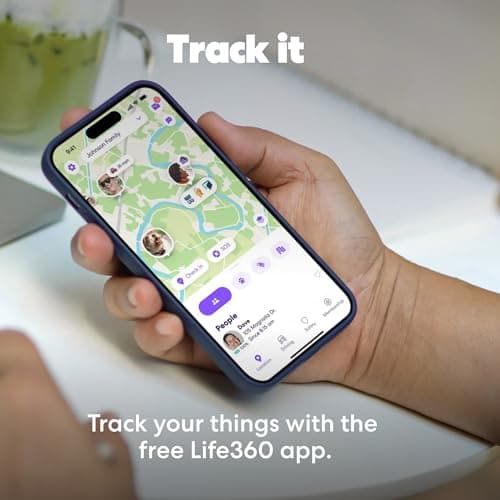 Life360 Tile Slim - Wallet Finder, Bluetooth Tracker and Item Locator for Luggage Tags, Passports and More. Both iOS and Android Compatible. Phone Finder. 2-Pack (Black) — view 5