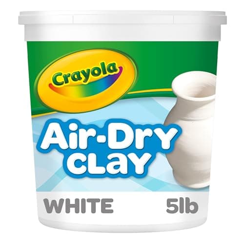 Crayola Air Dry Clay (5lbs), Teacher Supplies, Natural White Modeling Clay for Kids, Sculpting Material, Bulk Craft Supplies for Art Classrooms — view 2
