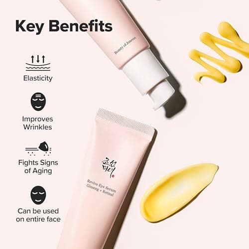 Beauty of Joseon Revive Eye Serum with Retinal Niacinamide Correction for Puffy Eye Bags Fine Lines Dark Circles Wrinkles, Korean Skin Care 30ml, 1.01 fl.oz — view 3