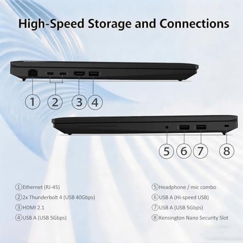 Lenovo ThinkPad L16 (Premium E16) AI Business Laptop (16" FHD+ Touchscreen, Intel 12-Core Ultra 5 225U (> Ultra 7 155U), 32GB DDR5, 1TB SSD), Backlit, Fingerprint, Thunderbolt 4, IR Webcam, Win 11 Pro — view 5