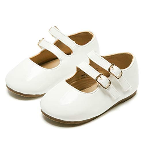 Otter MOMO Toddler/Little Girls Mary Jane Ballerina Flats Size 8 Shoes Slip-on School Party Dress Shoes — view 4