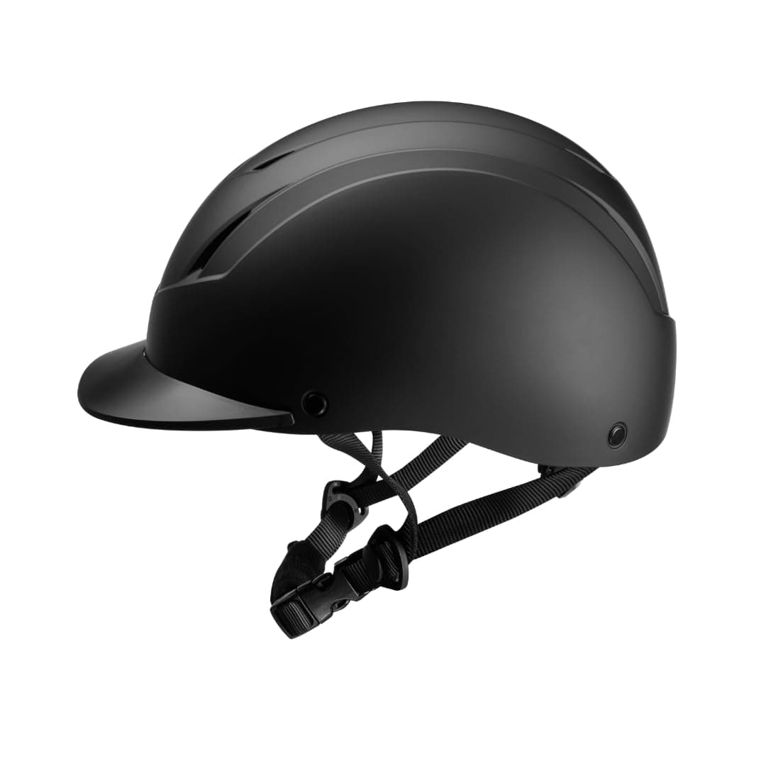 PFIFF 103119 ProtectionX - Casco de equitación para niños, tamaño Ajustable, con Sistema de ventilación, Color Azul, Negro y Rosa, Talla 48-52 cm (XS), y 52-56 cm (S) — view 2