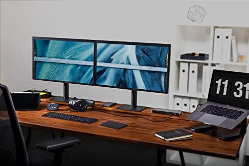 Elgato Thunderbolt 3 Pro Dock – With 50 Cm Thunderbolt Cable, 40Gb/S, Dual 4K Support, 2x Thunderbolt 3 (USB C), 4x USB 3.0, SD/Micro SD Card Reader, Audio I/O, Gigabit Ethernet, Aluminum Chassis. — view 3