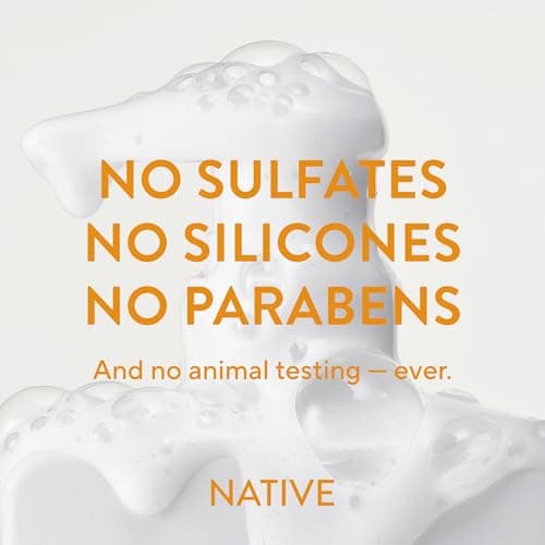 Native Shampoo and Conditioner Contain Naturally Derived Ingredients| All Hair Type Color & Treated, Fine to Dry Damaged, Sulfate & Dye Free - Almond & Shea Butter, 16.5 fl oz each (2 pack) — view 7