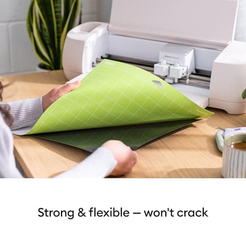 Cricut StandardGrip Machine Mats 12in x 12in, Reusable Cutting Mats for Crafts with Protective Film, Use with Cardstock, Iron On, Vinyl and More, Compatible with Cricut Explore & Maker (3 Count) — view 2