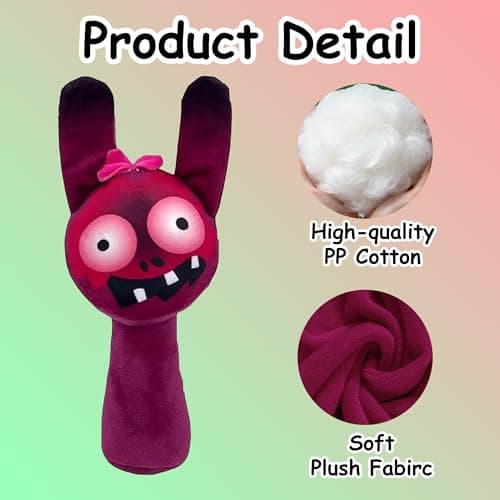 Sprunky Plush Toys, 6pcs Sprunky Plushies Set, Sprunky Horror Toy Figures for Fans, Soft Stuffed Sprunky Plushies, Collectible Gift for Adults, Birthday, Christmas — view 2