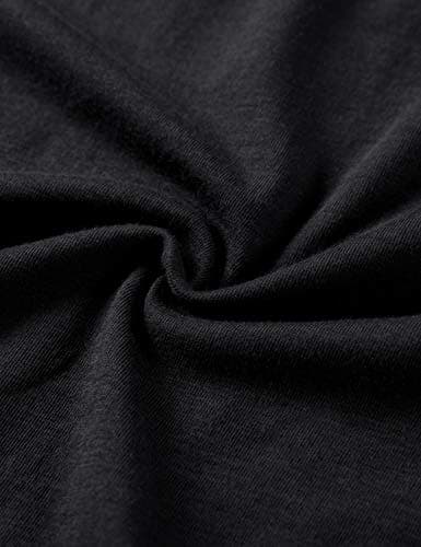 CRZ YOGA Womens Pima Cotton Racerback Workout Tank Tops Lightweight Loose Sleeveless Tops Athletic Gym Shirts Black Medium — view 4