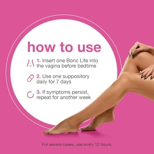 NutraBlast Boric Acid Vaginal Suppositories - 100% Pure Made in USA - Boric Life Intimate Health Support (30 Count) — view 3