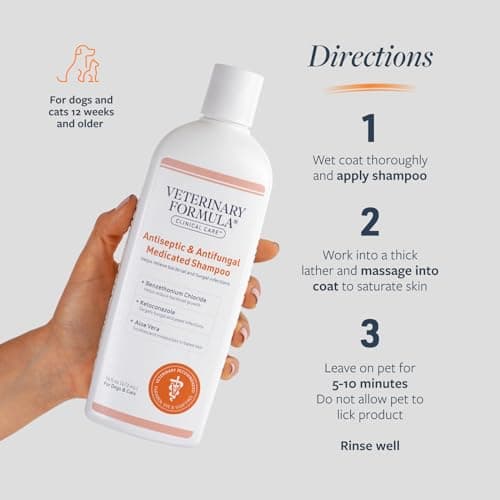 Veterinary Formula Clinical Care Antiseptic & Antifungal Shampoo, 16 oz — view 5