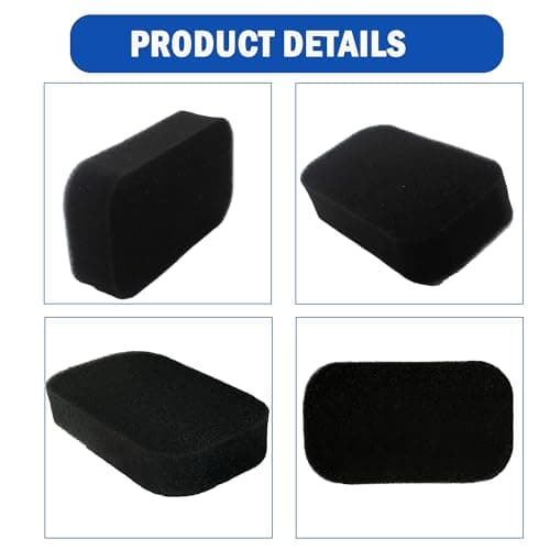Air Filter Element Compatible with Champion 3400 3500 3550 3650 4000 4375 4450 4650 Watts 5.5HP-7.5HP Generator Air Filter, for Sportsman Gen4000DF Dual Fuel Generator 4509100320(2PCS) — view 3