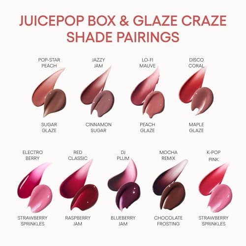 LANEIGE JuicePop Box Lip Tint: 12‑HR Hydrating Lightweight Stain with Buildable Juicy Color & Nourishing Shine, a K‑Beauty Lip Essential for Long‑Lasting Comfort, Jazzy Jam — view 10