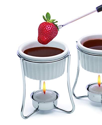 Prepworks by Progressive Ceramic Butter Warmer Fondue Set
