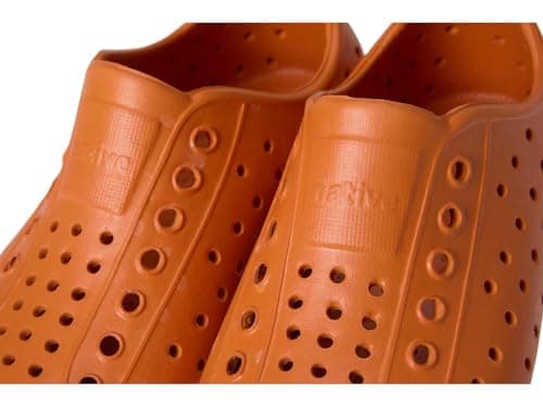 Native Shoes Jefferson Kids Slip-On Sneaker, Mars Orange/Shell White, 12 Little Kid — view 5
