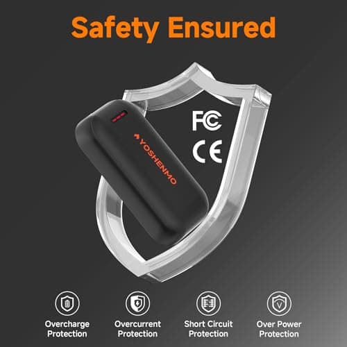Hand Warmers Rechargeable, Electric Hand Warmer Reusable, Slim Pocket Heater Handwarmers,Gifts for Men, Women Christmas Outdoor/Indoor/Golf/Camping/Hunting Essentials(1 Packs)