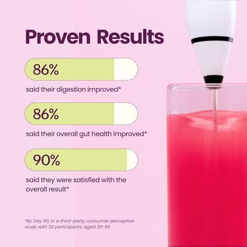 Blume SuperBelly Gut Health + Hydration, Daily Sugar Free Probiotics, Inulin Fiber, and Hydrating Minerals Powder Packets for Digestion Support - Açai Pomegranate, 15 Sticks — view 5
